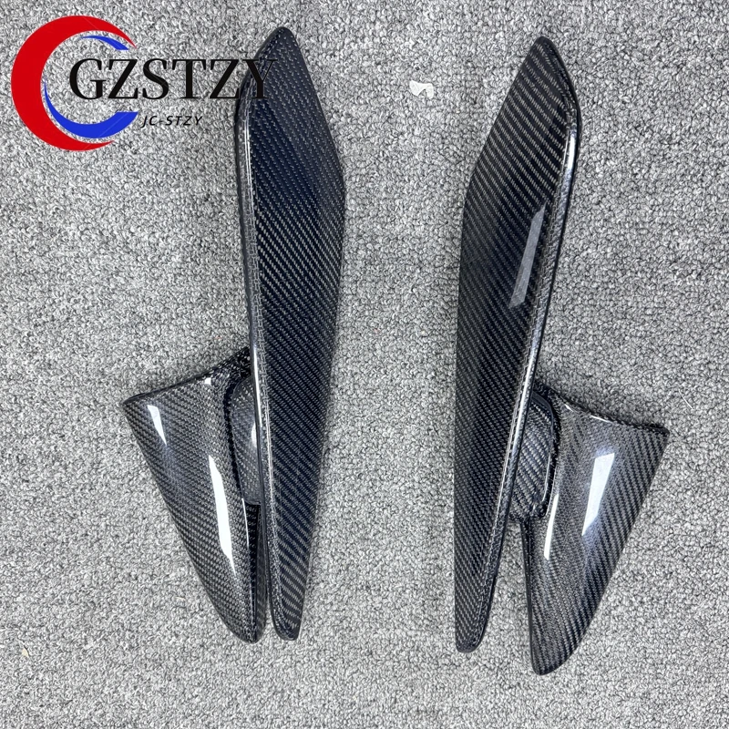 4 Stuks Koolstofvezel Gesmeed Carbon Achter DAK Top Vleugel KOFFERBAK Lip Staart Spoiler Voor Porsche Cayenne Coupe 2019 2020 2021 2022