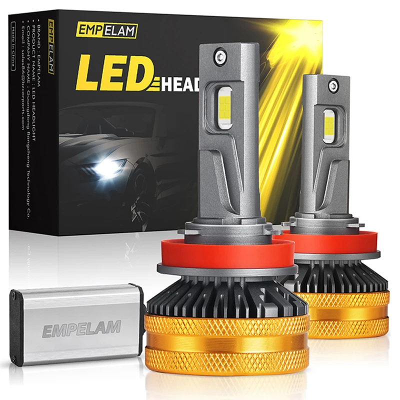 

Оптовая продажа HB3 светодиодные фары 13000LM 130 Вт дальний ближний свет светодиодные автомобильные лампы H4 H7 автомобильные фары 6000K Canbus