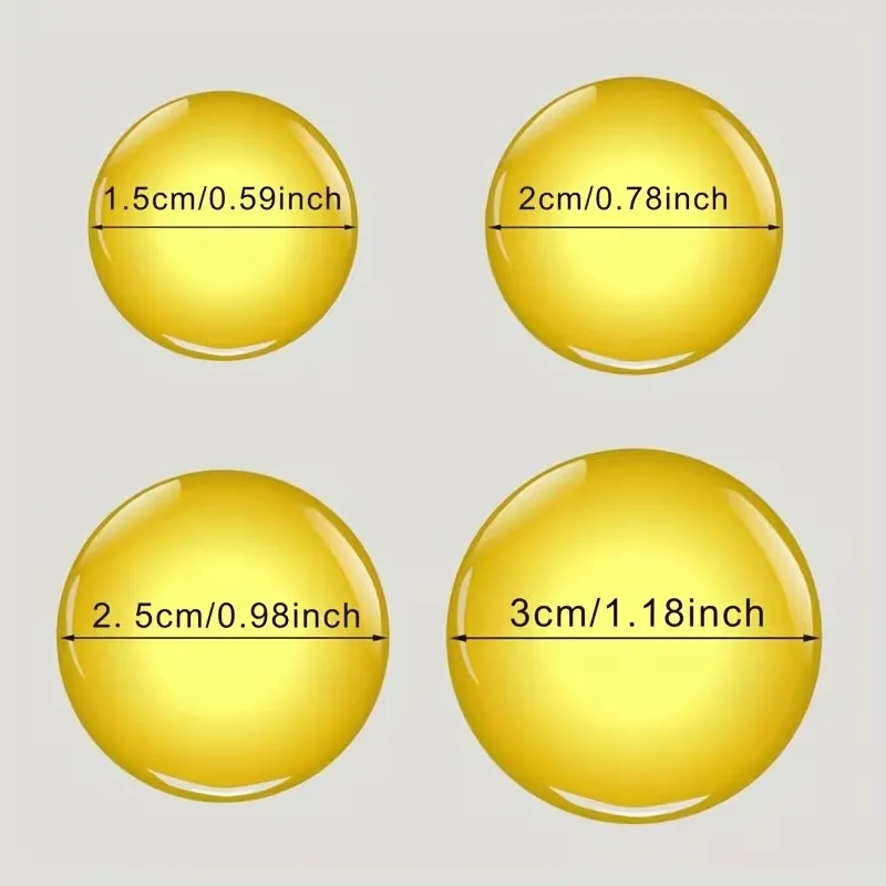 20/100 szt. personalizowanych naklejek z żywicy epoksydowej, naklejki z logo 3D, ręcznie robione naklejki do pakowania prezentów — zdjęcie produktu 2