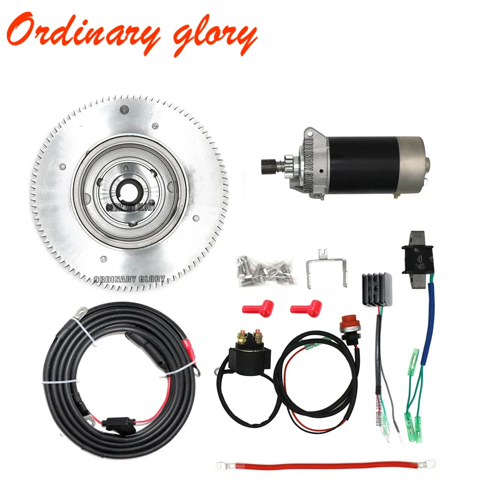 

Electric Start Kit For YAMAHA 2 Stroke 60HP Boat Engine, Model E60H