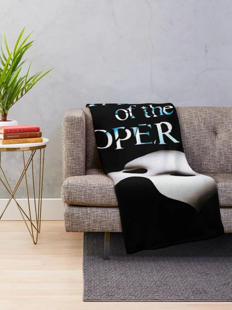 the great phantom of opera show Throw Blanket