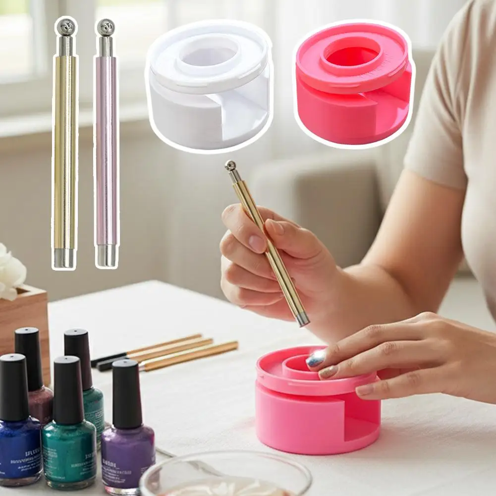 Beginner Nail Art Glass Bead Cat Eye Auxiliary Tool Fast Magnetic Suction Nail Bead Helper Stable Powerful Magnet Design