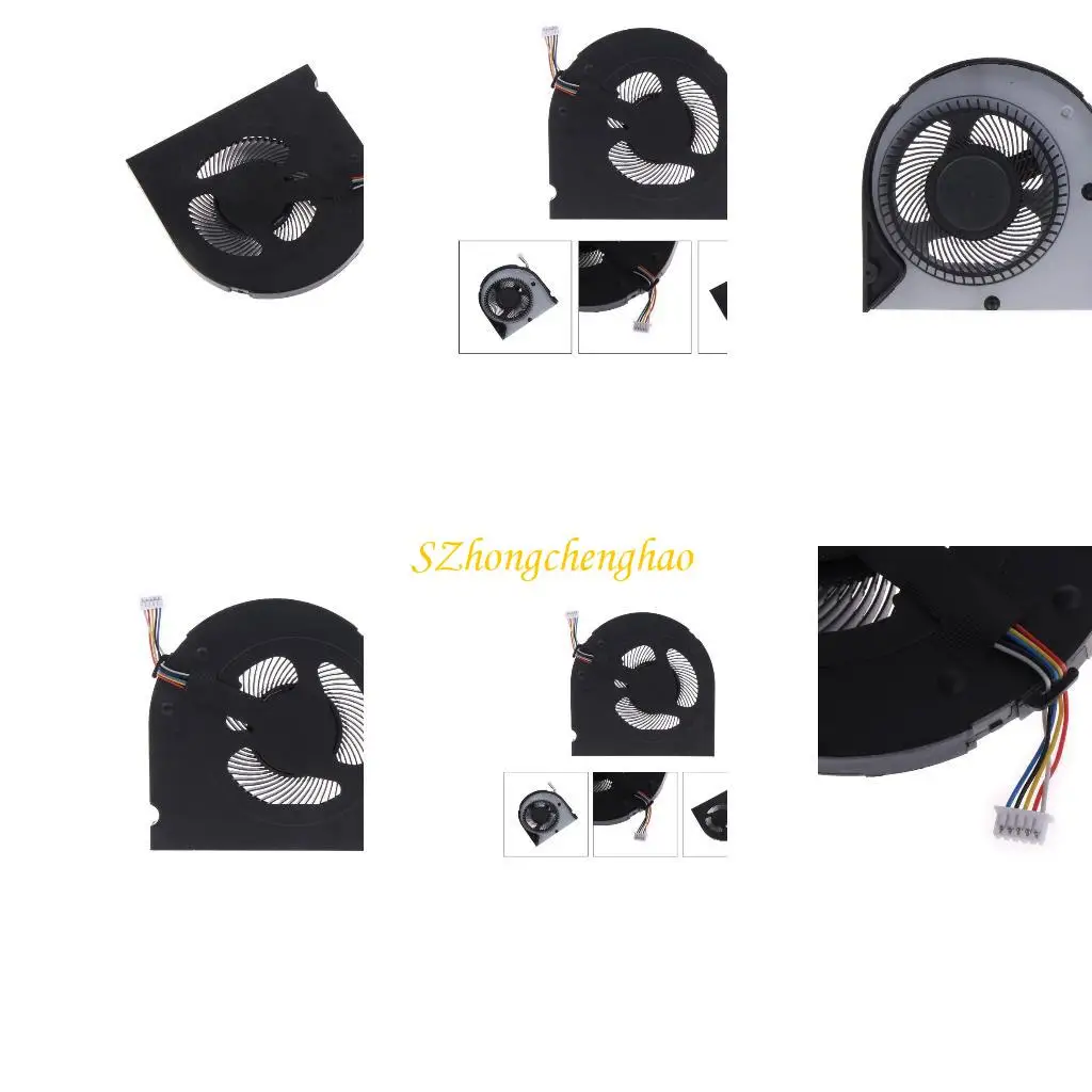 

Laptop CPU Radiator DC5V 0.5A 5 pin Cooling Fan for ThinkPad E470 E470C 601D