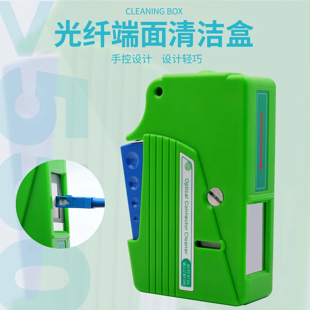 Fiber Cleaning Tool Package 10-piece Fiber Cleaning Box Fiber Cleaning Pen 1.25/2.5 mm