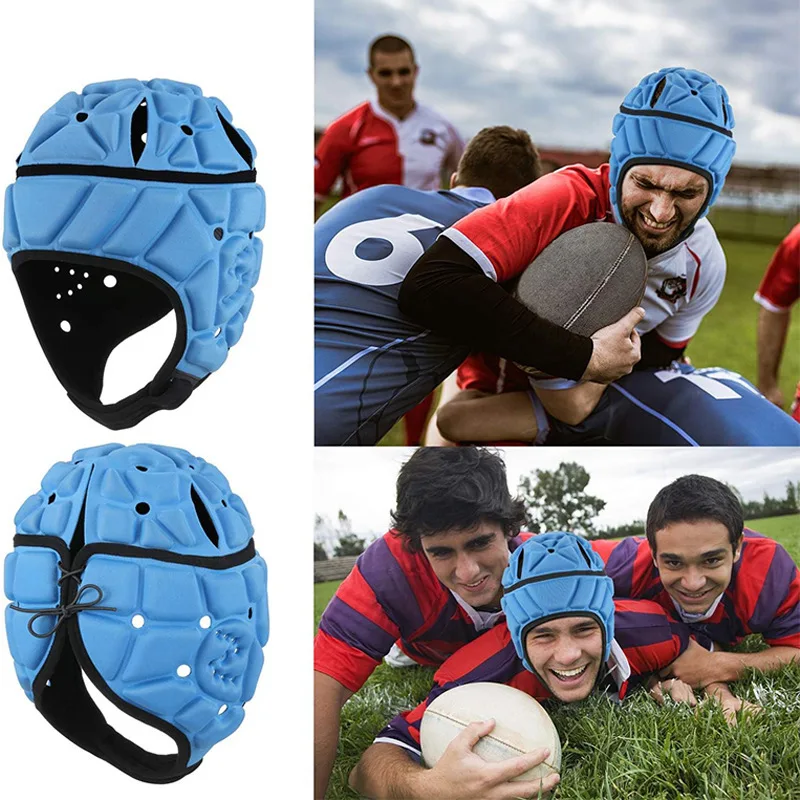 

New Sponge Padded Football Protect Helmet Breathable Anti-collision Goalkeeper Helmet Protective Head Guard Ski Head Protector
