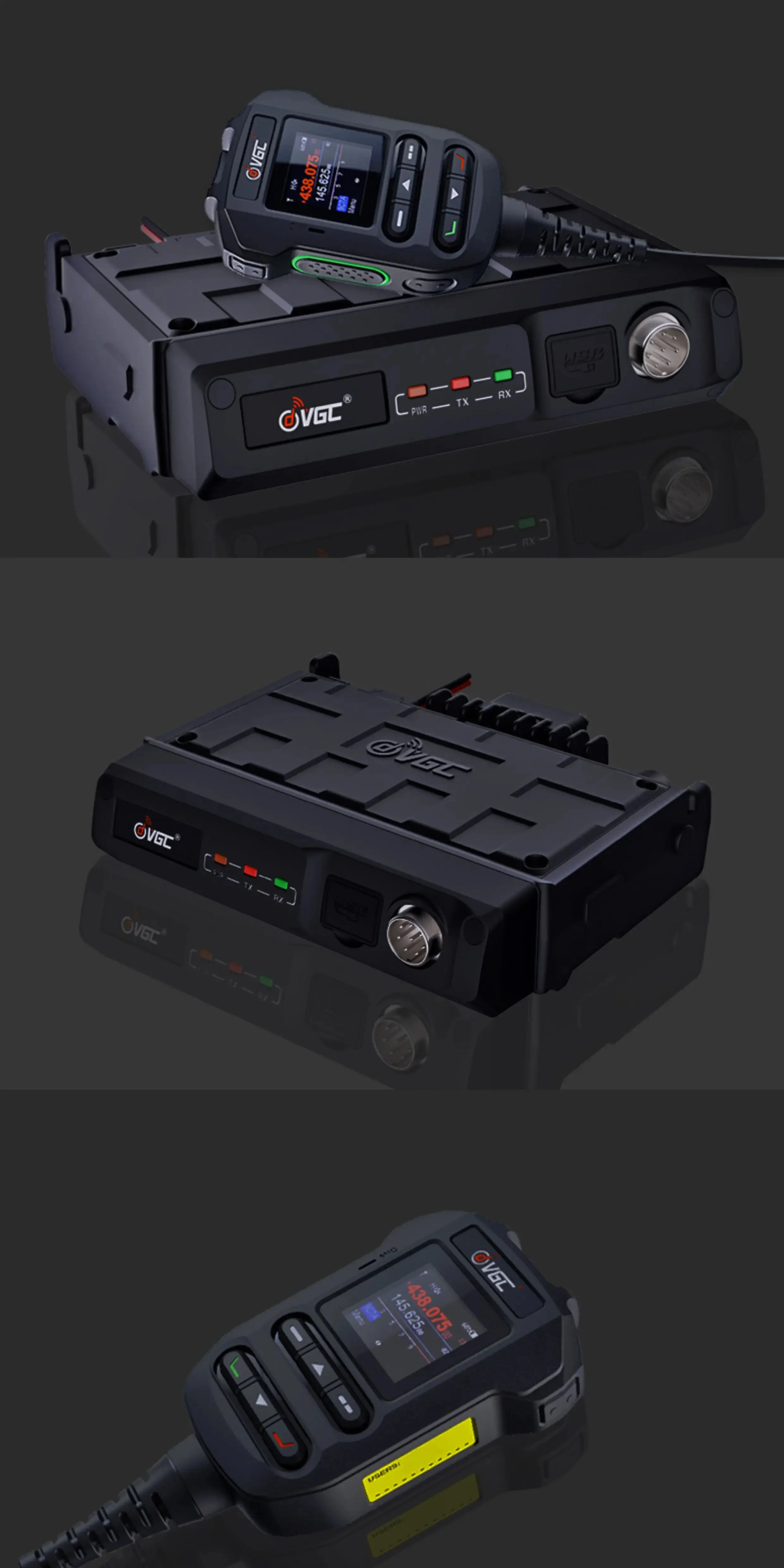 VERO VR-N7600 50W APP Bluetooth Intelligenter U/V Dual-Band-Transceiver Mobile Funkstation Fahrzeugfunkgerät Autoradio – Detail 12