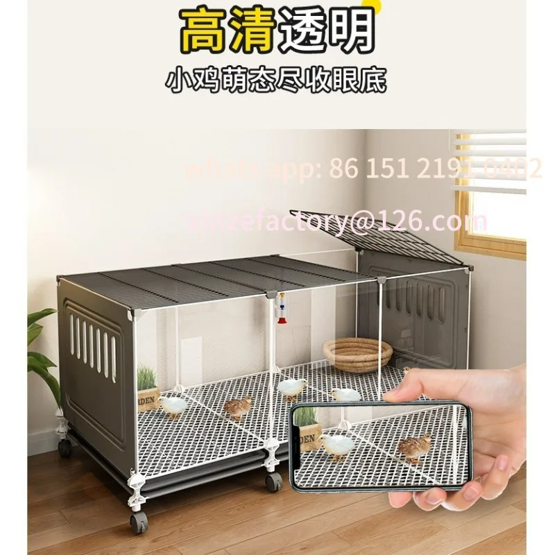 

Customizable Rutin Chicken Ornamental Breeding Box Breeding Home Breeding Small Chicken Encrypted Quail Cage Smal
