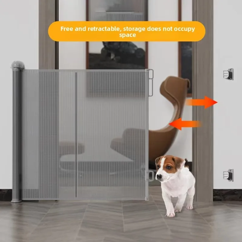 pet door Pet Door Rail Heightened Anti-jumping and Anti-drilling Door Guardrail Anti-cat and Dog Fence Pet Fence