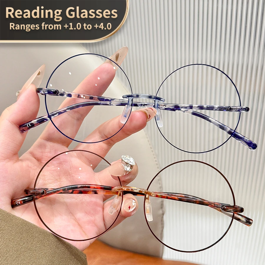 Retro Retro Round Reading Glasses for Men & Women - Vintage Clear PC Frame, +1.0 to +3.5 Magnification Computer & Laptop Accessories - Aliexpress Deal