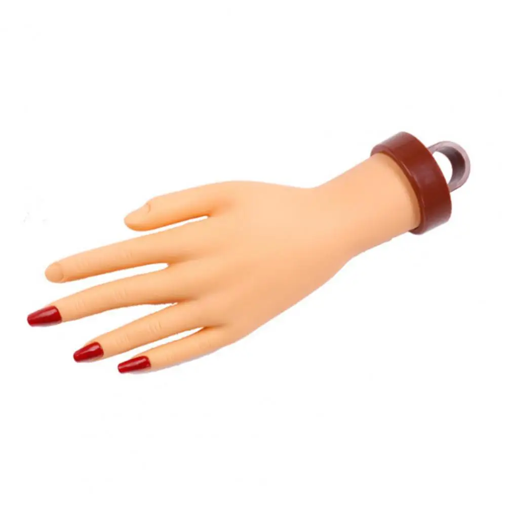 Durable Nail Practice Hand Practice Mannequin Hands Flexible Realistic Manicure Practice Hand Model for Nail Art for Nail