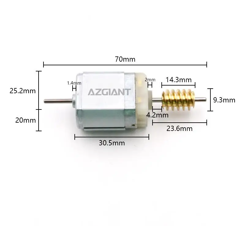 มอเตอร์ล็อคพวงมาลัยรถยนต์ AZGIANT สำหรับ Nissan Murano ปี 2008-2011 มอเตอร์ด้านใน DC 12V อุปกรณ์เสริมรถยนต์ อะไหล่ทดแทนใหม่เอี่ยม