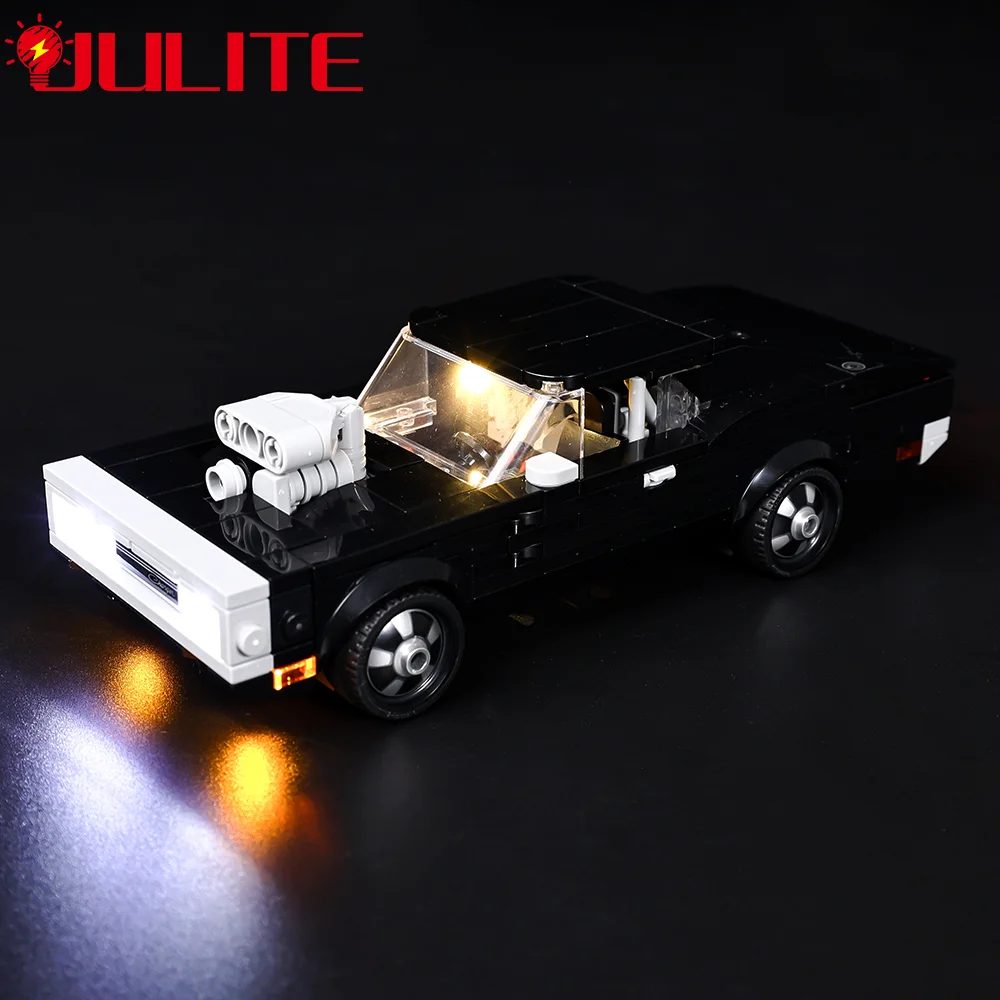 LED Light  Kit For 76912 fast furious 1970 dodge charger r t DIY Toys Set Not Included Building Blocks Only Lighting Kit