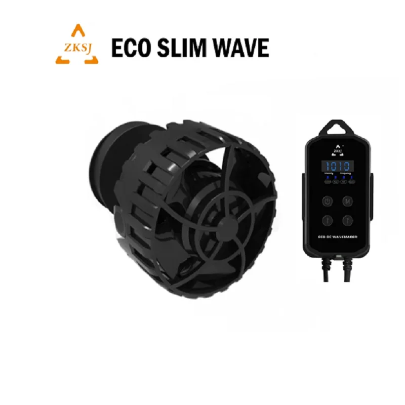 

ZKSJ Wave Maker Eco Slim Wave аквариумный насос 2 поколения циркуляционный насос волнистые шаблоны без управления Программа Stormy Wave