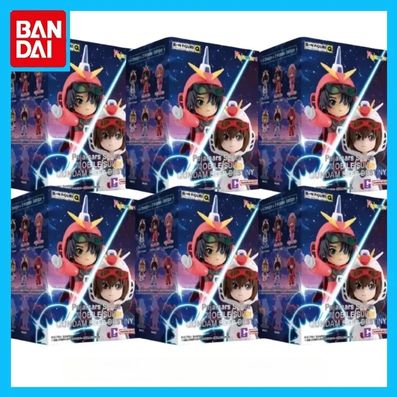 

Bandai Original GUNDAM SEED DESTINY Anime Figure Pajama Doll Clothes Action Figure Toys for Boys Girls Gift Collectible Model