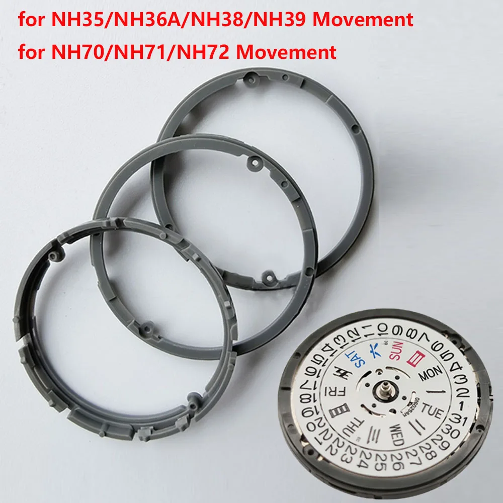 

NH35 NH36A NH38 NH39 NH70 NH71 NH72 Movement Spacer Ring Parts Watch Movement Frame Holder Fixed Prevent Repair Accessories