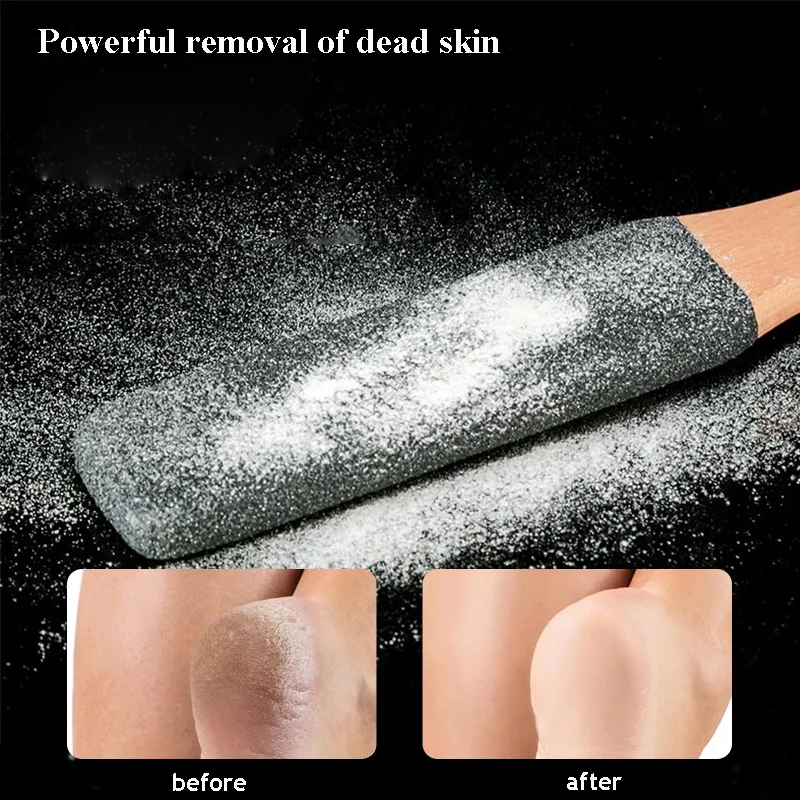 1Pcs Professional Pedicure Rasp Tool for Dead Skin Crack Heels Beech Wood Foot File Rasp Callus Remover Foot Scrubber