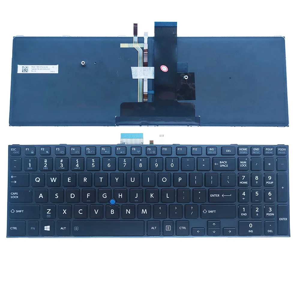 

Клавиатура для Toshiba Satellite Pro R50-C Tecra A50-C C1520 с подсветкой point US