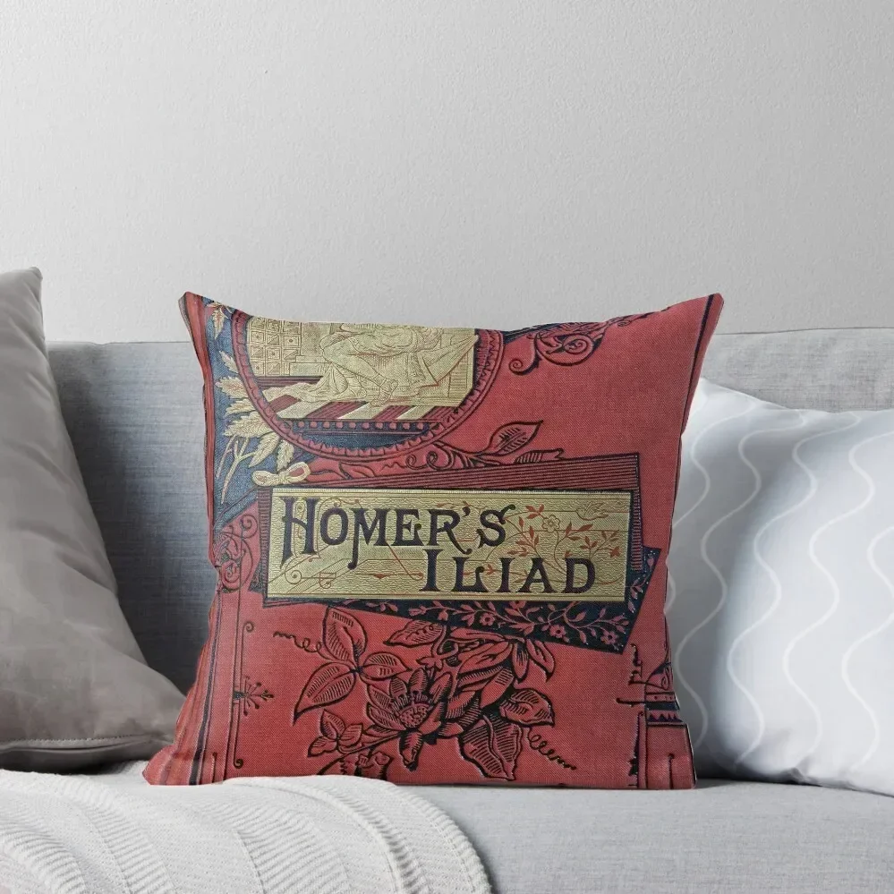 The Iliad, 19th Century edition Throw Pillow Pillowcases Cushions autumn pillowcase Christmas Covers For Cushions pillow