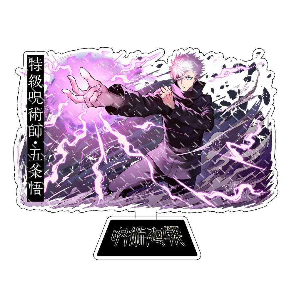 حامل أكريليك تنكري أنيمي ، Jujutsu Kaisen ، Satoru ، Gojo ، Yoji ، Itadori ، Sakuna ، Megumi ، نموذج شخصية ، ديكور مكتبي ، هدية تجميع