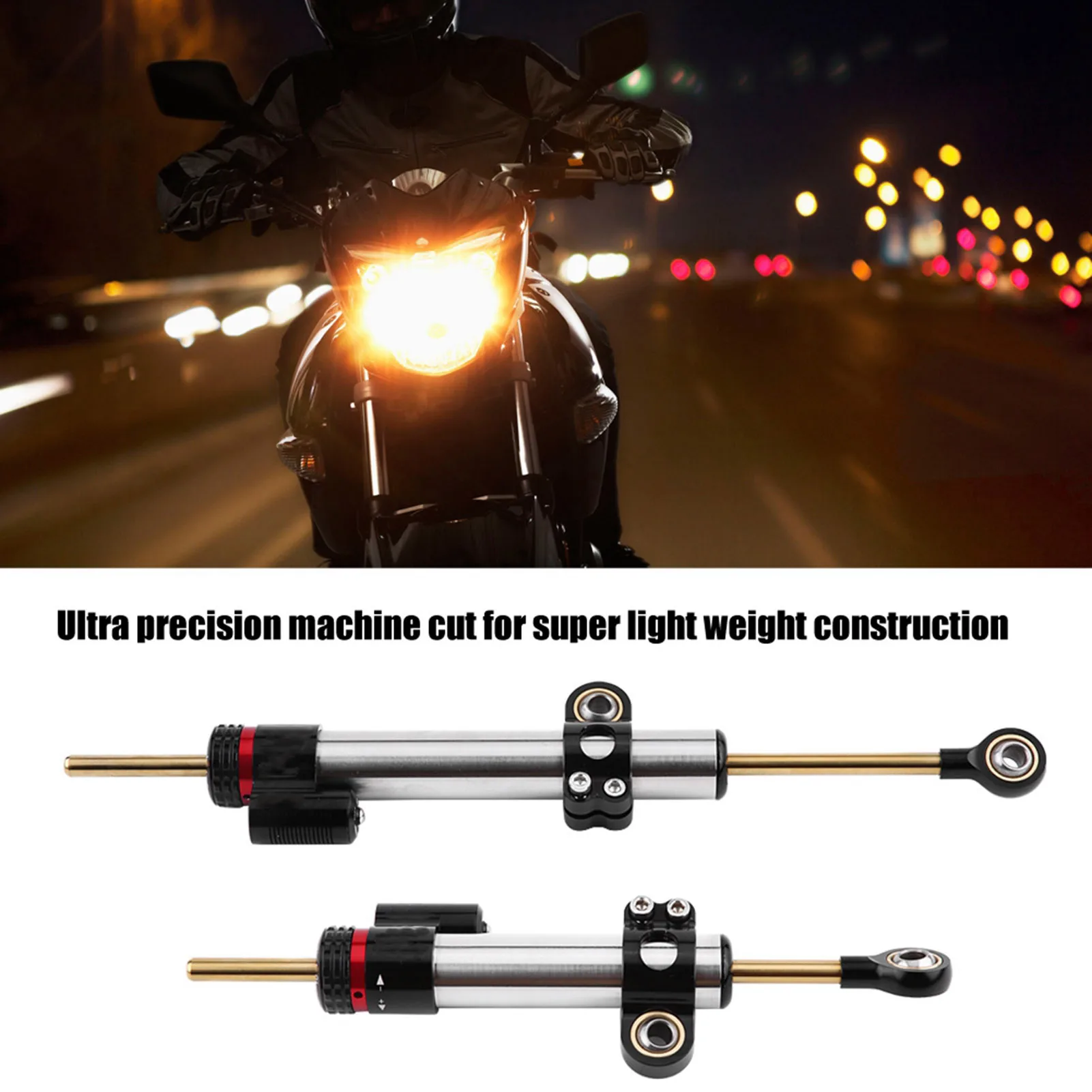 Aluminum Steering Damper Motorcycle Steering Damper Aluminum  Motorcycle Steering Damper Stabilizer for MT10 MT 07 MT09