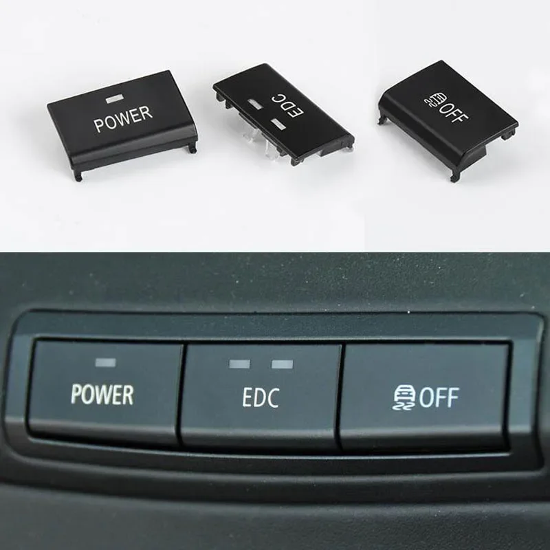Center Console Switch Repair Button Cap Cover Power EDC DSC for BMW E90 E92 E93 M3 2005-2012 61317841136