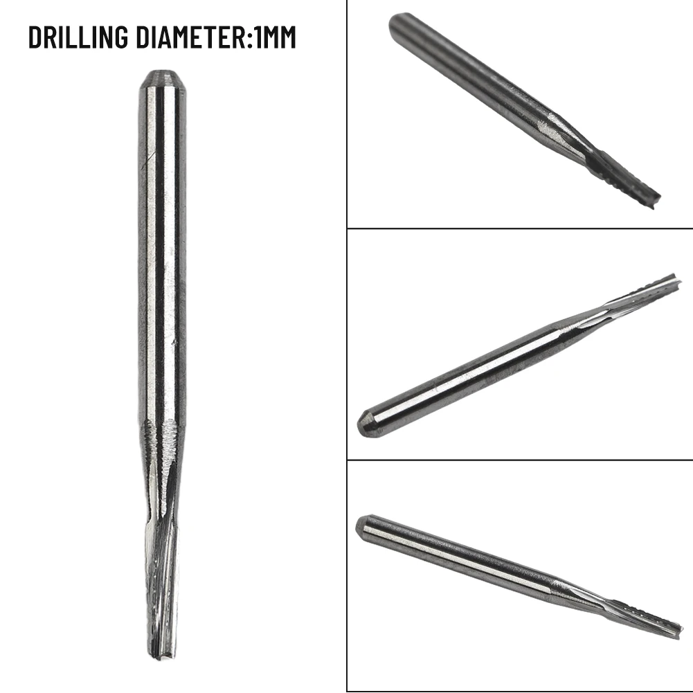 1/2pcs Drilling Bit High Strength Strict Quality Control Alloy Bit Of High Hardness Excellent Cutting Performance