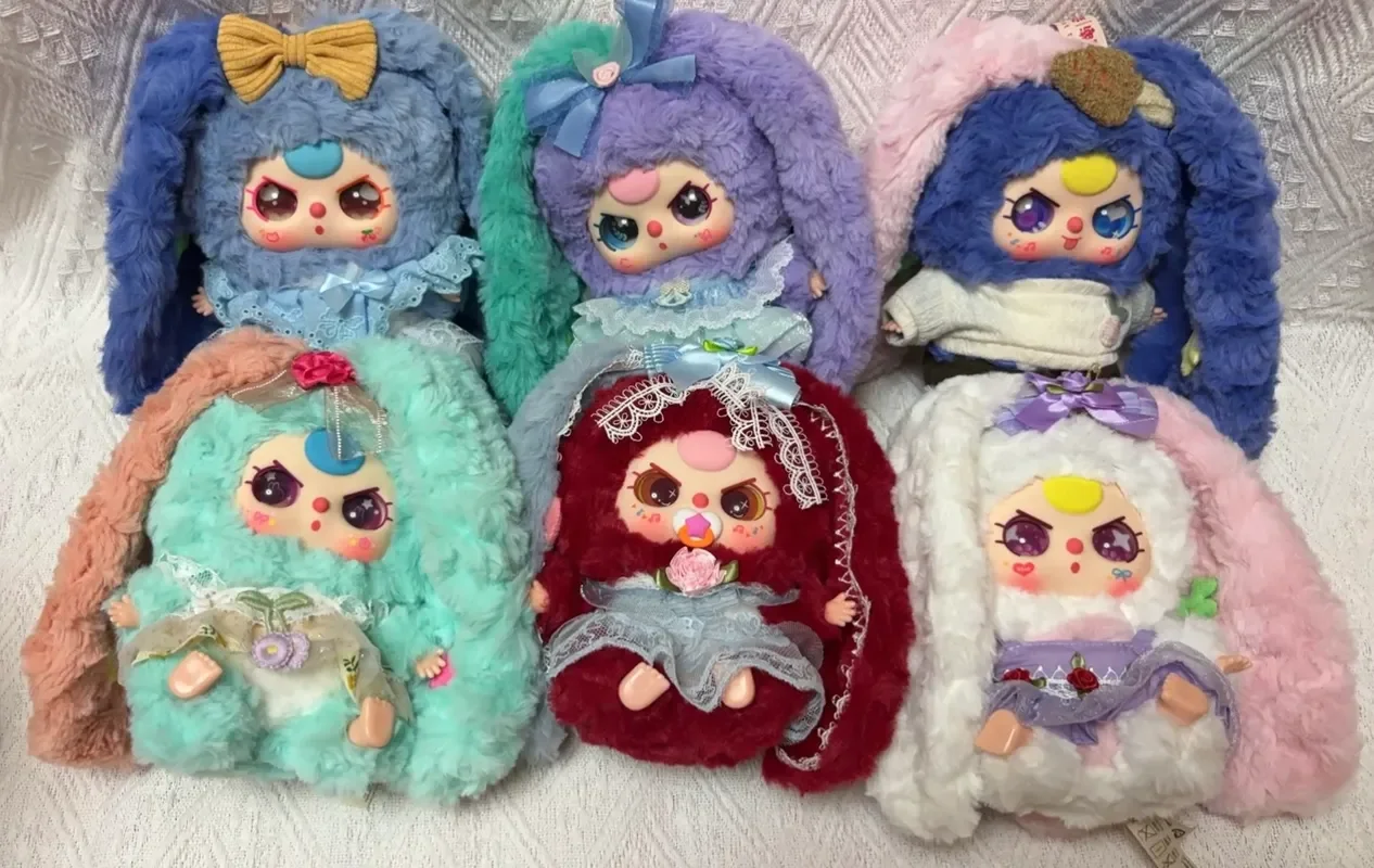 

Genuine Baby Three Lily Rabbit Town 4th Generation Plush Blind Box Mysterious Toy For Trendy Blind Box Surprise Gifts In Stock