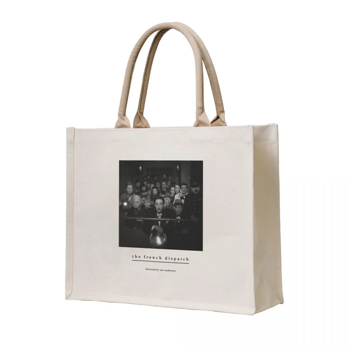 The French Dispatch (Wes Anderson) Timothee Chalamet, Saoirse Ronan, Adrien Brody Tote Bag Bolsa de regalo gran bolso shopper mujer