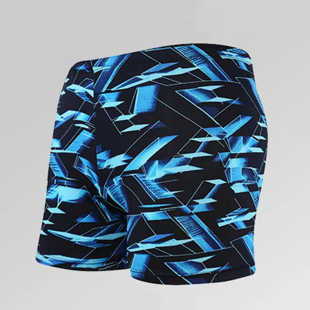 Fashion Men's Swimming Trunks Summer Colorful Print Quick Dry Slim Fit Swimming Trunks for Beach Surf Beachwear Swim Shorts