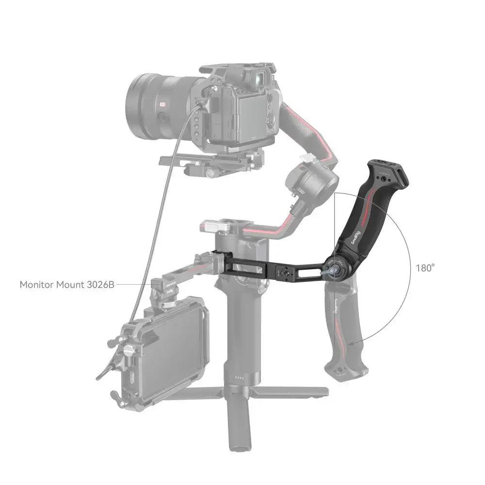 Suitable for DJI RS2 RS3 4 PRO stabilizer pot handle 3028C