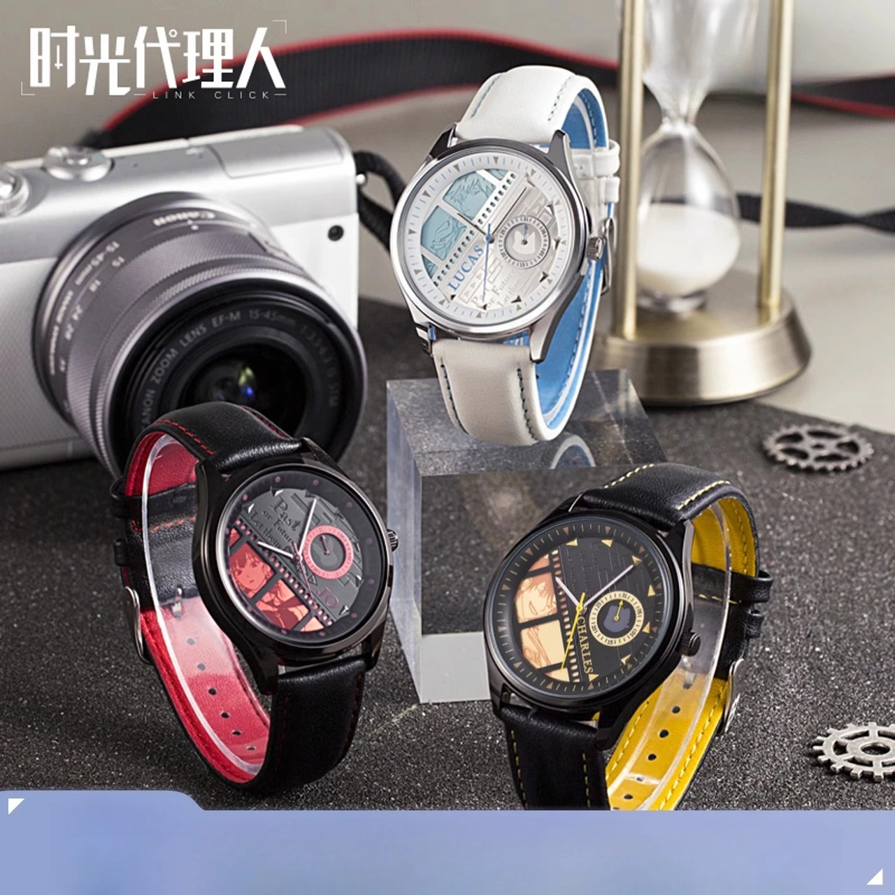 

Anime Watch Link Click Lucas Cheng Xiaoshi Co branded quartz watch Student birthday gift