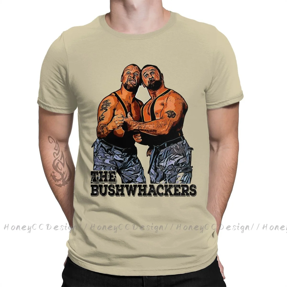 Razor Ramon New Arrival T-Shirt The Bushwhackers Shirt Crewneck Cotton Men TShirt For Adults Plus Size