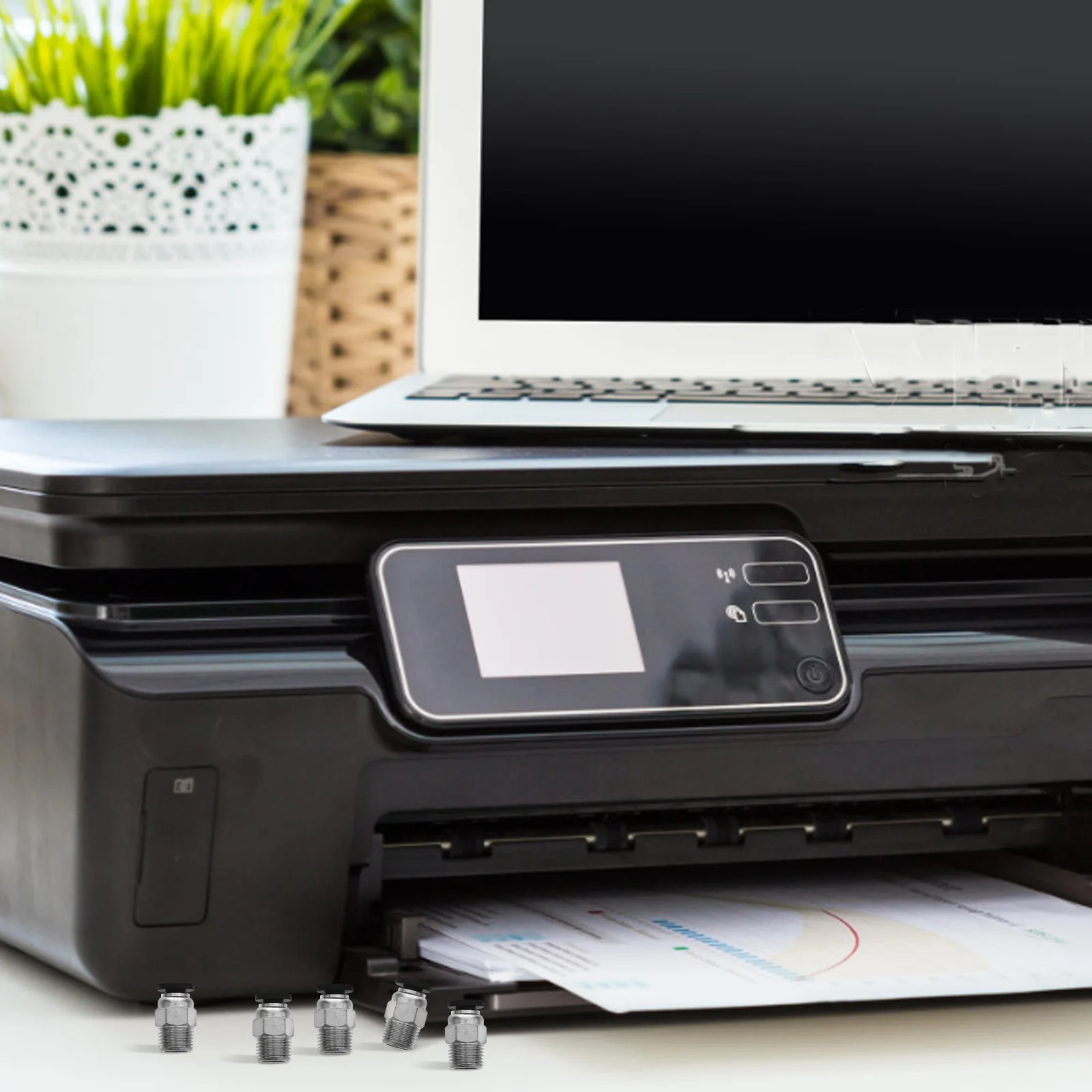 10 قطعة موصلات أنبوب Ptfe طابعة ثلاثية الأبعاد تركيبات هوائية دفع مستقيم متوافق-ملحقات طارد بودين