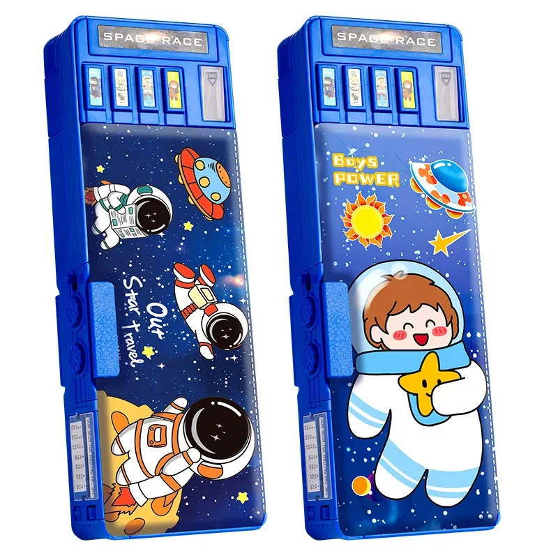 Stationery Box for Primary School Students Multifunctional Children's Pencil Box Creative Storage Box for Boys and Girls