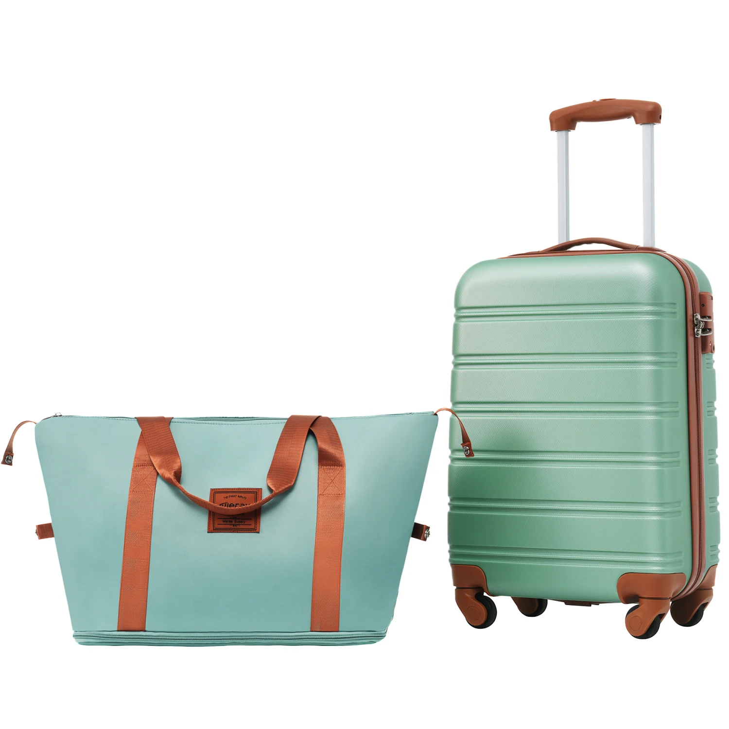 

Hardshell Luggage Sets 20inches + Bag Spinner Suitcase with TSA Lock Lightweight