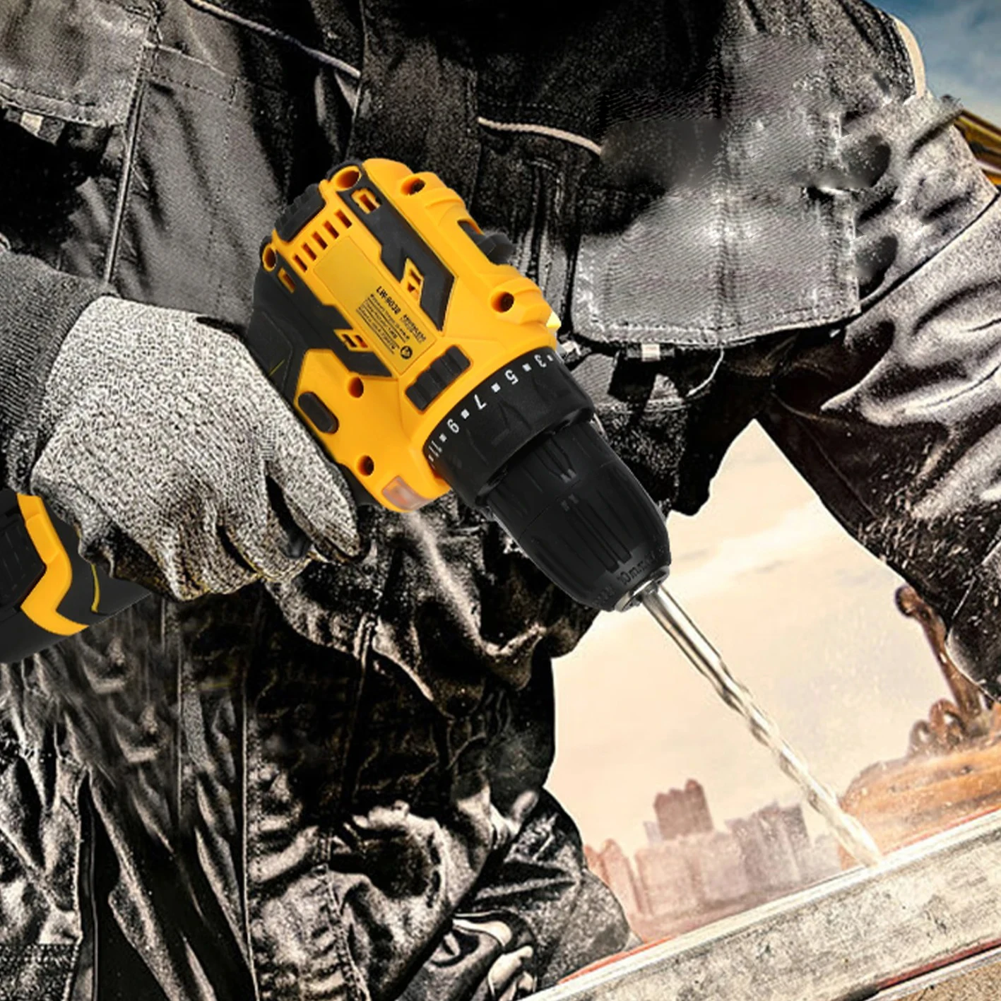 16.8V Brushless Electric Drill 35NM Cordless Drill Mini Electric Screwdriver Lithium Ion Battery Home Electric Drill image 3