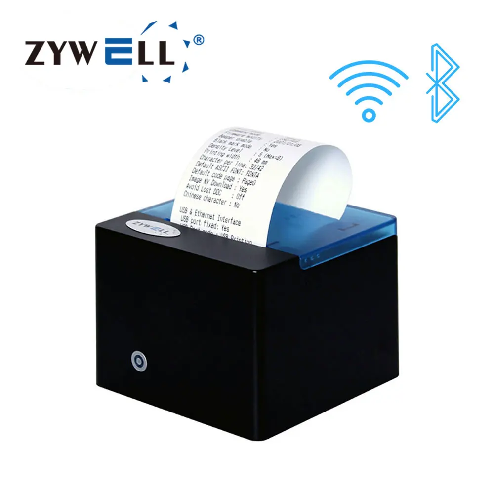 Multi System Sdk Small Printer for Laptop Phone Z58-II 58mm Home Use Mini USB Bluetooth WIFI Printer Thermal Receipt Printer