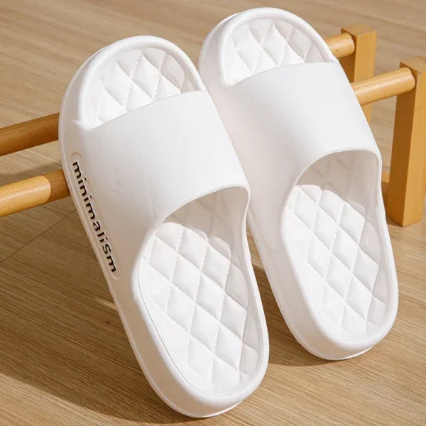 Chinelos de EVA para mulheres, chinelos planos casuais para casa, chinelo antiderrapante para banheiro, sapato de praia esportivo masculino ao ar livre, verão