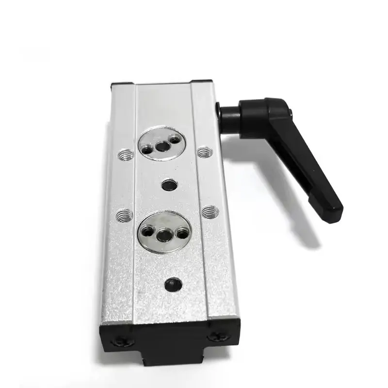 SGR15 1PC Built-in Dual-Axis Core Roller Slider SGB15-3 Wheel/SGB15-4wheel/SGB15-5 Wheel Block Slider/with Lock For CNC Parts