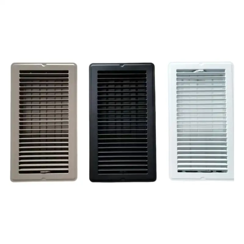 3Pcs Metal Floor Register Cover High Efficiency Vent Grille Rustproof Air Cover Adjustable Control Enduring D2RD