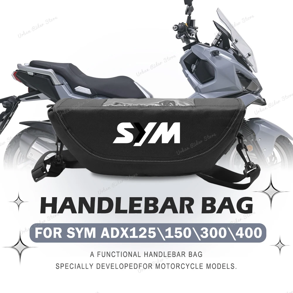 

For SYM sym ADX adx125 150 300 400 Motorcycle Handlebar Travel Bag Motorcycle Waterproof And Dustproof Handlebar Storage Bag