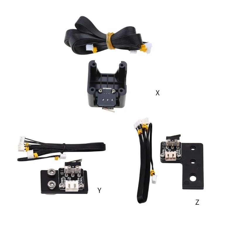 

652F 3D Printer X Y Z-Axis Limit & Endstop Cable Line Set for Ender-3 Ender3 CR10 10S 10PRO