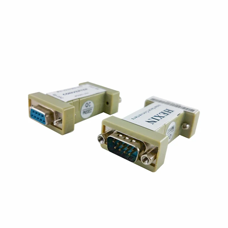 RS232 photoelectric isolated long line driver 232 serial signal extender / transceiver passive optical isolation 4 Line