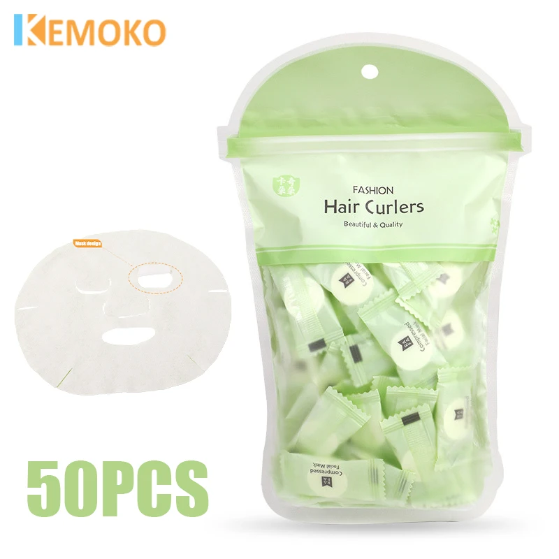 50PCS Mini Compressed Towel Disposable Capsules Towels Magic Face Care Tablet Outdoor Travel Cloth Wipes Paper Tissue Skin Care