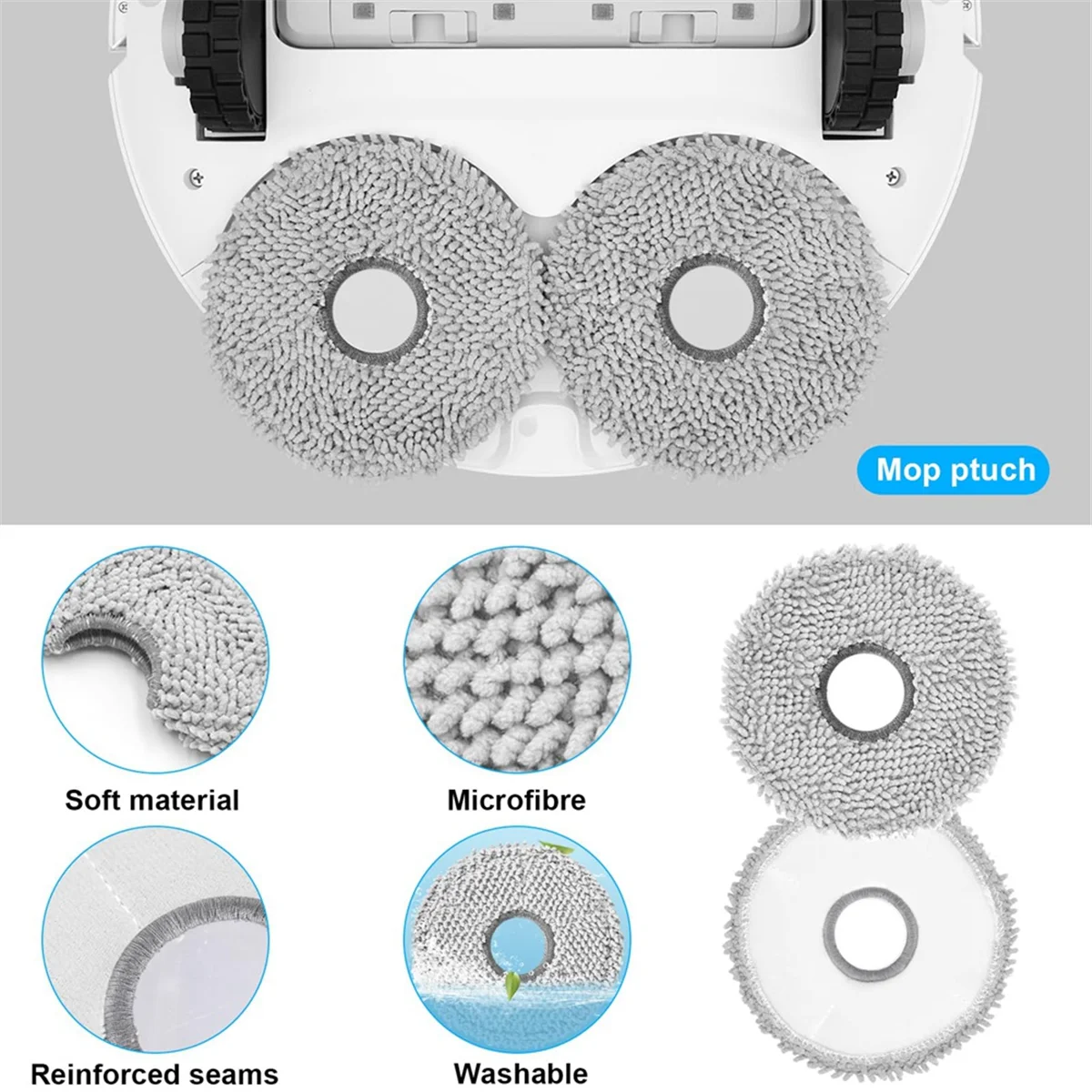 Accessoire Kit Voor Deebot T20 Omni/T20/T20 Max/T20 Pro Robotstofzuigers Hepa Filters Zijborstels Dweildoeken