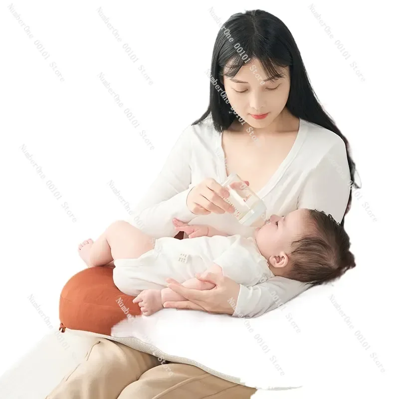 Ergonomic Nursing Pillow for Breastfeeding 6 in 1 Support Cushion Anti Reflux Wedge Newborn Baby Feeding Aid Comfortable Soft