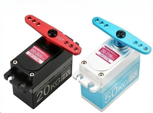 RC Car Parts for Futaba JX Servo Straight Arm 25T Standard Servo Swing Digital Servo Arm Metal Steering Arm Steering Wheel