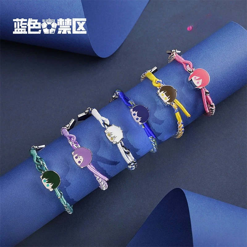 Синий замок аниме периферийные мультяшные браслеты слепая коробка творческий индивидуальный тканый браслет подарочная коробка-сюрприз для мальчиков и девочек