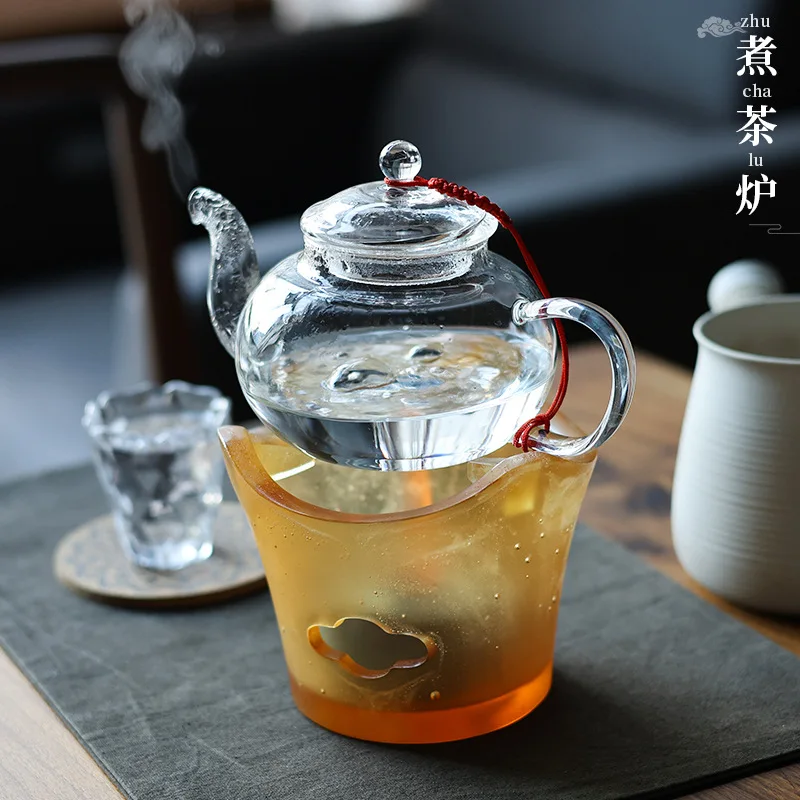 Glazed blast stove brewing base warmer heating warm household  room Chinese style