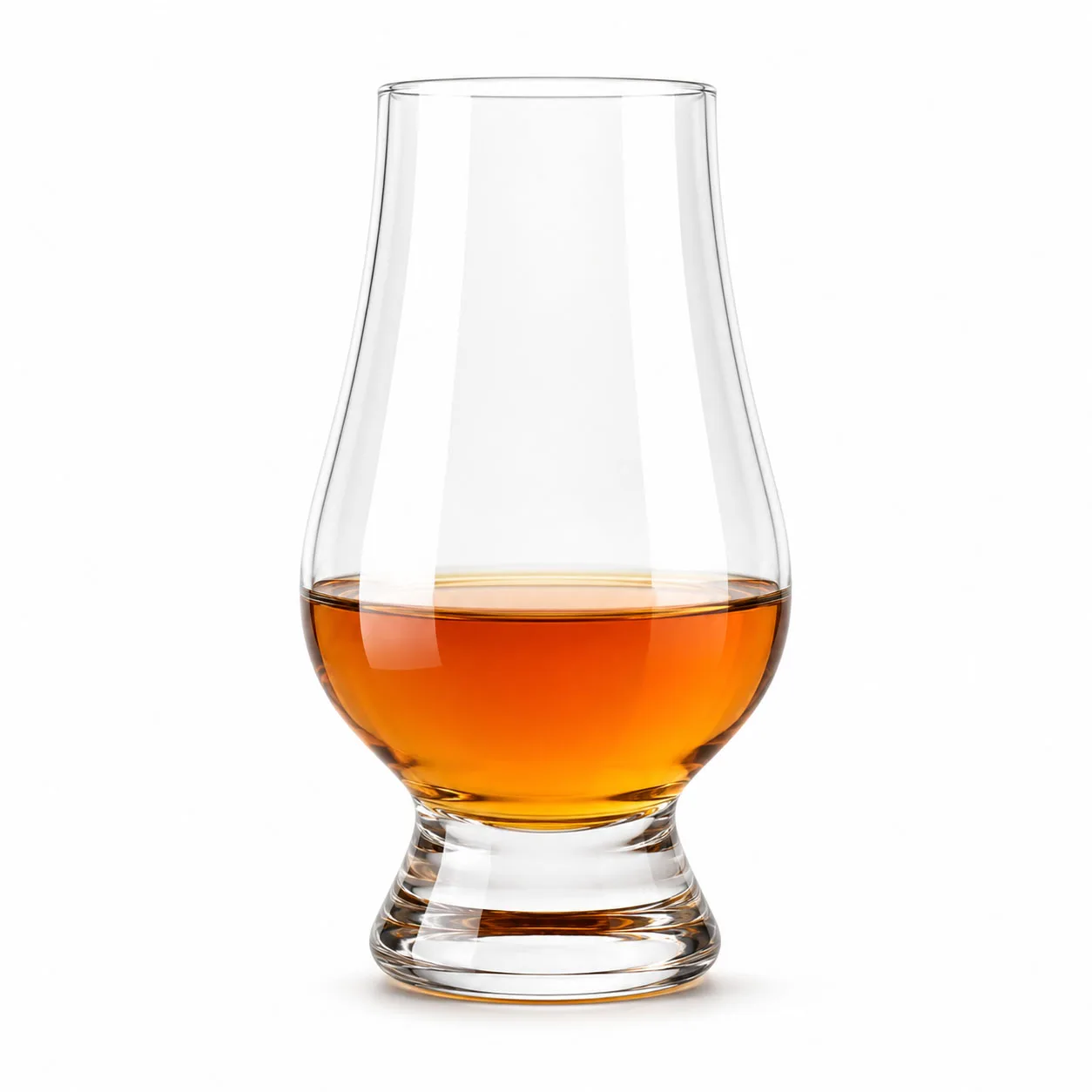 190ml Crystal Glass Whiskey Tasting Snifter Cup Tulip Shape Clear Whisky Glass Thick Base for Scotch Bourbon Brandy Liquor